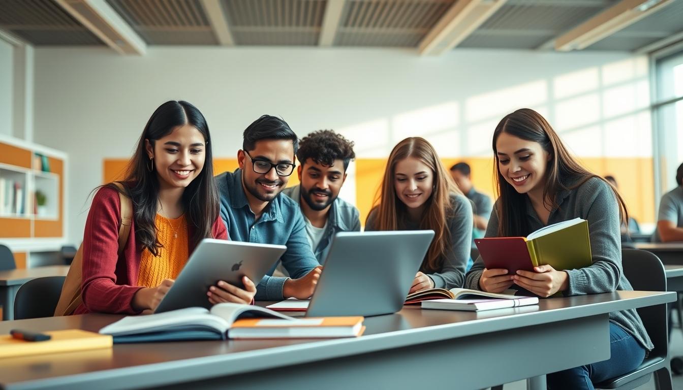 Organized study environment supporting productive learning