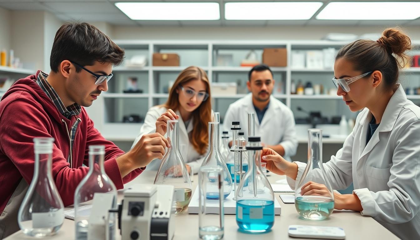 Structured study materials and learning resources on a desk